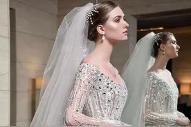 黎巴嫩Elie Saab高定婚纱礼服，2022春夏系列，浪漫又梦幻图片