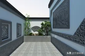 李晨家古香古色的四合院，你也可以拥有一个图片