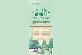 【便民】沪三级医院“清明”假期门急诊安排一览图片