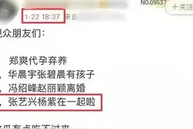 娱乐圈四大瓜，已证实了仨，杨紫张艺兴你们公开吧图片