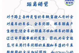 影响驾驶安全的九大错觉图片