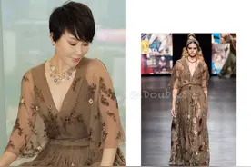 迪奥大秀：王子文着急炫夫，刘嘉玲难掩老态，不及杨采钰一个回眸图片