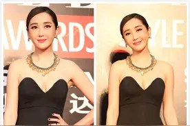 杜若溪和骨感没关系，“包子脸”饱满可爱，穿露肩装曲线感更强图片