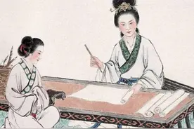 才女出对联为难和尚：“面对面吃面”，和尚对的下联让她羞得跑开图片