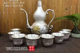 唐纹银匠的银壶烧水有什么好处？图片
