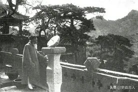 辽宁老照片：1930年代鞍山千山的古庙、奇峰和岩松图片