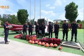 一方有难八方支援 昌乐救援队伍驰援郑州图片