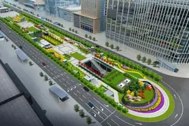 兰州西关十字修建情况图片