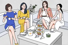 漫画：富二代们的私生活被曝光后，好想拥有这种简单的快乐图片