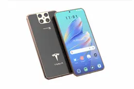 特斯拉手机渲染图：三星E6屏+2TB，5000万四摄能否将苹果拉下神坛图片