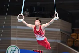 十四运会体操比赛渐入佳境 新晋“奶爸”孙炜率江苏队男团夺冠图片