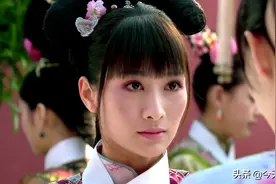 即使没有甄嬛送的那朵海棠花，蝴蝶也会停留在安陵容的发饰上图片