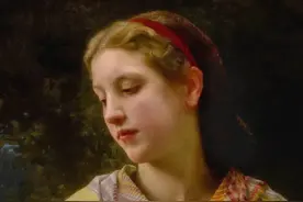 60张古典油画，每一张画中的女孩都很美图片