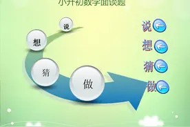 小升初数学面谈题，小学升初中面试题目，毕业生家长给孩子做做看图片