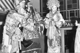 上世纪的洛杉矶中国城相片，真实记录了当时在美华裔的生活状况图片