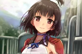 甲铁城的卡巴内瑞无名手机壁纸 神秘的红瞳美少女图片