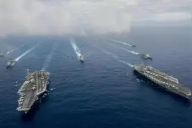紧张时刻，美军3架轰炸机凌晨向西飞越太平洋，解放军已宣布行动图片