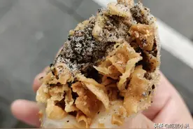 泉州街头传统名点，麻糍2元一个，纯手工制作一天卖出5000个图片
