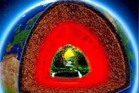 真的还是假的：地球或是两个天体碰撞融合的，难道还有一个世界？图片