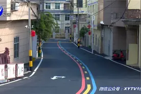 太美了！莆田仙游首条“彩虹路”惊艳亮相！图片