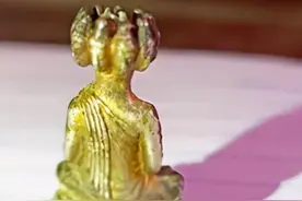 缅甸一男子挖出9头佛像，惊动专家前来围观图片