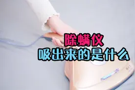 网上买的除螨仪，能从被子上吸出很多小东西，真的是螨虫吗？视频封面