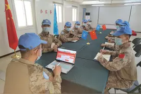第九批赴马里维和工兵分队：运用“网络元素”激发官兵自我教育活力图片