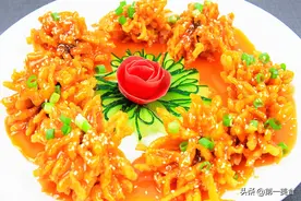 年夜饭压轴菜“花开富贵”！只需一条鱼、色香味俱全，上桌就惊艳图片