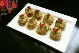 糯米丸子，这样做法，滋味鲜美可口，简单易做图片