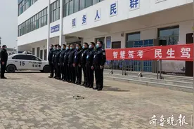 复考后的聊城驾考现场实探！科目三考生一人一车，一考一消毒……图片