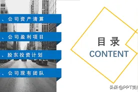 PPT的目录页总是做的很枯燥？试试这个立体目录法立竿见影图片