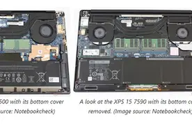 戴尔新款XPS 15拆解：双内存插槽，双SSD插槽图片