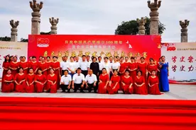 庆祝中国共产党成立100周年，党史学习教育系列活动暨鹿邑县第五届艺术广场舞展演比赛启动仪式图片