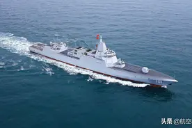 中俄海上联合-2021联合军演舰艇组成奇特，中方防空能力大幅领先图片