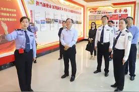 李建民调研指导公安队伍教育整顿图片
