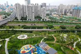 高铁城市公园开放！坐标成都！图片