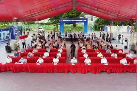 广州荔湾2021年重大项目集中动工图片