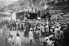 75年前，延安是怎样庆祝抗战胜利的？图片