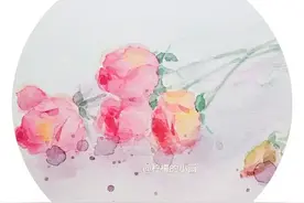 快看看这组清新怡人的水彩插画，手残党福音！不学就亏了图片