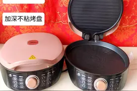 美的电饼铛家用薄饼机双面煎饼多功能烙饼机不粘锅图片
