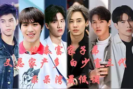 他泰富家子弟：文总家产多 白少富三代 呆呆湾最低调图片
