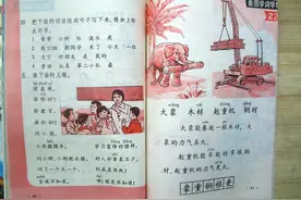 70,80后童年回忆录，小学课本第二册002图片
