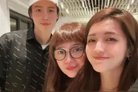 林瑞阳两任妻子曾哲珍、张庭都是大美女，为何子女颜值差这么大？图片