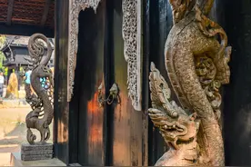 泰北的神秘寺庙，据说与地狱直通图片