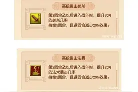 梦幻西游之高级进击法爆和高级进击必杀的价格比较图片