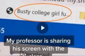 迈阿密大学亚裔讲师上网课，有色收藏曝光，狼狈离职学生后悔图片