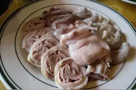 江门大笪地饭店，里面有好吃的白切拼盘图片