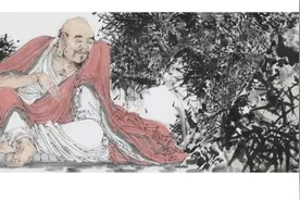 白居易诗意图｜细看便是华严偈，方便风开智慧花图片