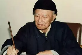 林筱之，草圣林散之长子：大学师从黄宾虹，为超过父亲主攻隶书图片