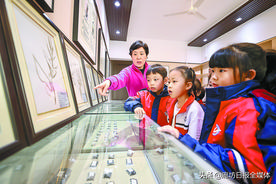 廊坊五小：中医药文化进校园 课后服务丰富多彩图片